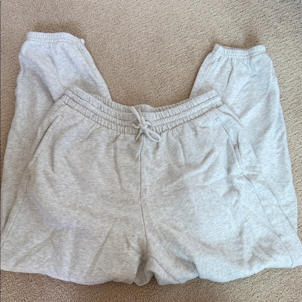 Light Gray Cozy Sweatpants - Casual Everyday Bottoms